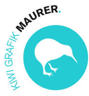 Kiwi Grafik Maurer Logo