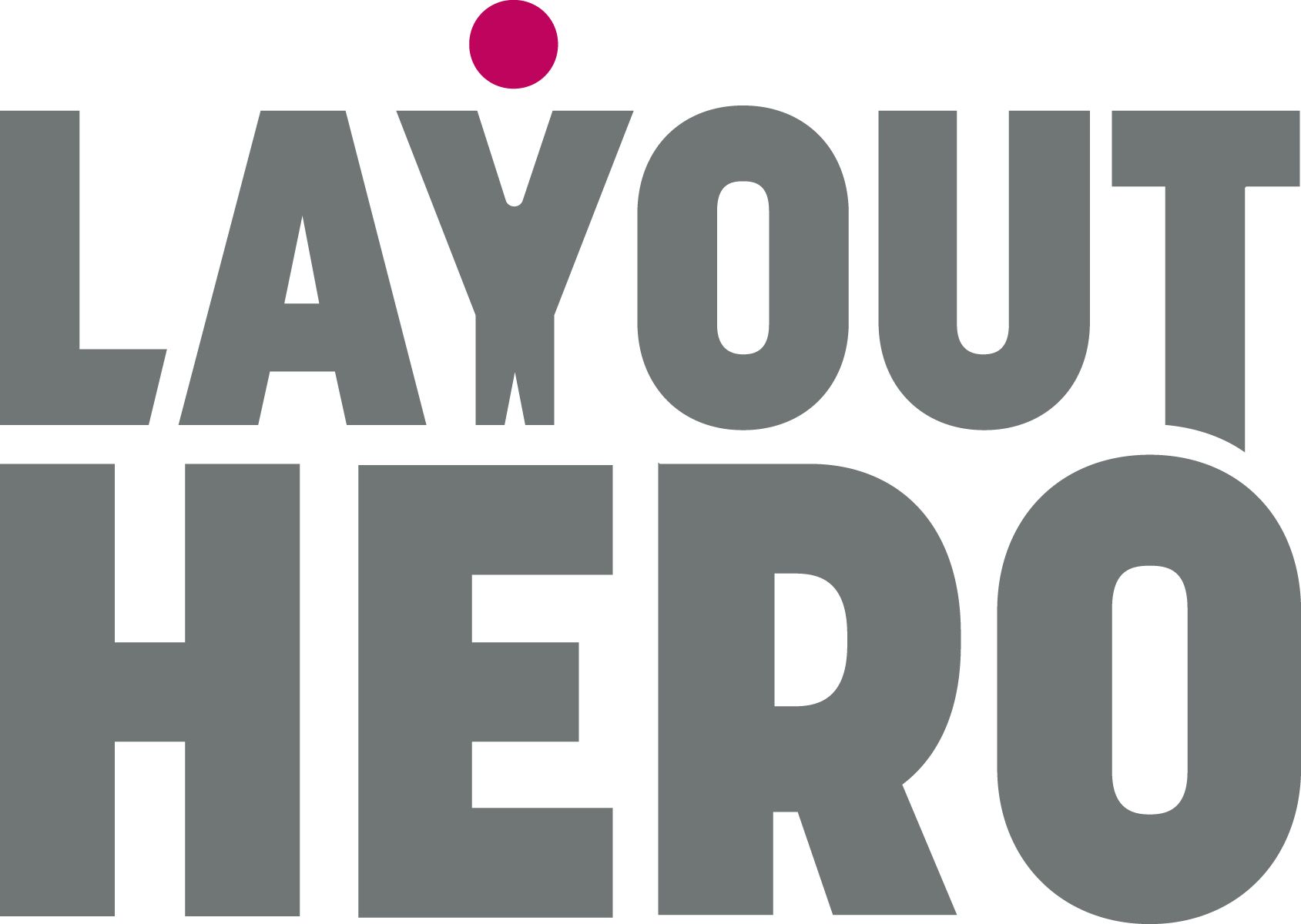 LAYOUTHERO. Das Grafik-Büro. Logo