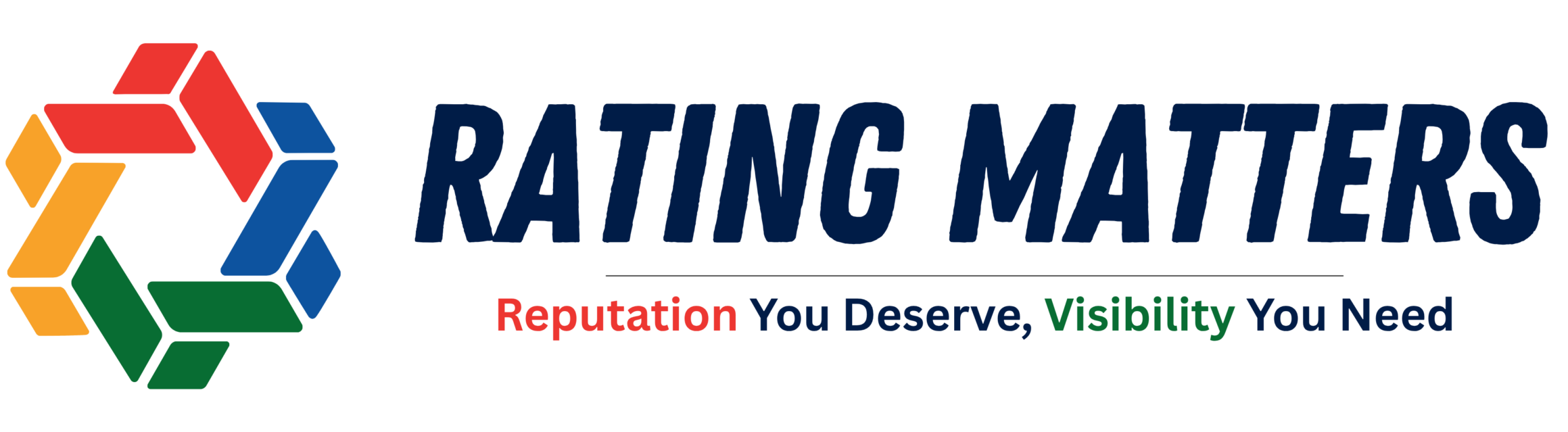 Rating Matters | Reputation you Deserve & Visibility you Need Logo