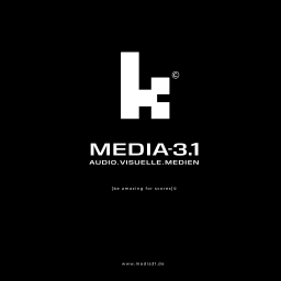 MEDIA-31. DIE AGENTUR FÜR FILMPRODUKTION | KOMMUNIKATIONSDESIGN | WEBGESTALTUNG Logo