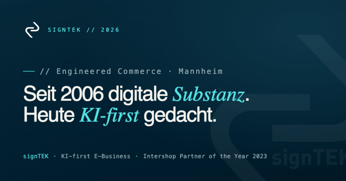 signTEK GmbH & Co. KG Logo