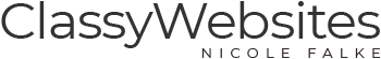 Nicole Falke Classy Websites Logo