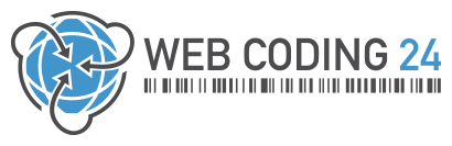 Web Coding 24 - Internet Dienstleistungen Logo