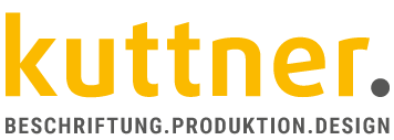kuttner BESCHRIFTUNG.PRODUKTION.DESIGN Logo