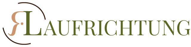 Laufrichtung GbR Druckerei & Buchbinderei Logo