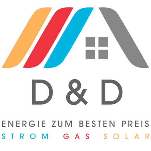 D&D günstiger Strom - Gas und Solar Anbieter Logo