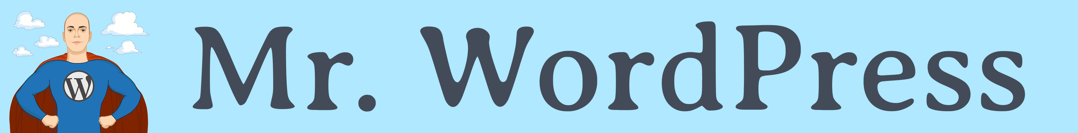 Mr. Wordpress Logo