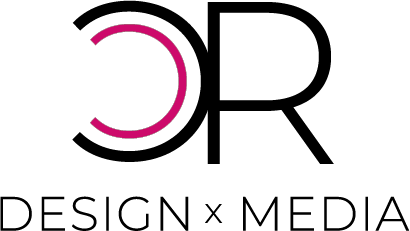 CR Design x Media I Content Creation & Design I Foto & Videos Logo