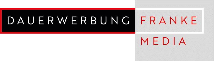 Dauerwerbung Franke media e.K. Logo