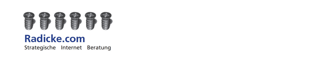 Radicke.com - strategische SEO Beratung Logo