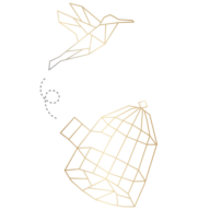 let's be free - Spirituelles Webdesign & Human Design Mentoring Logo
