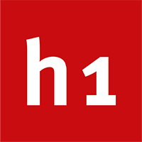 h1 GmbH Logo