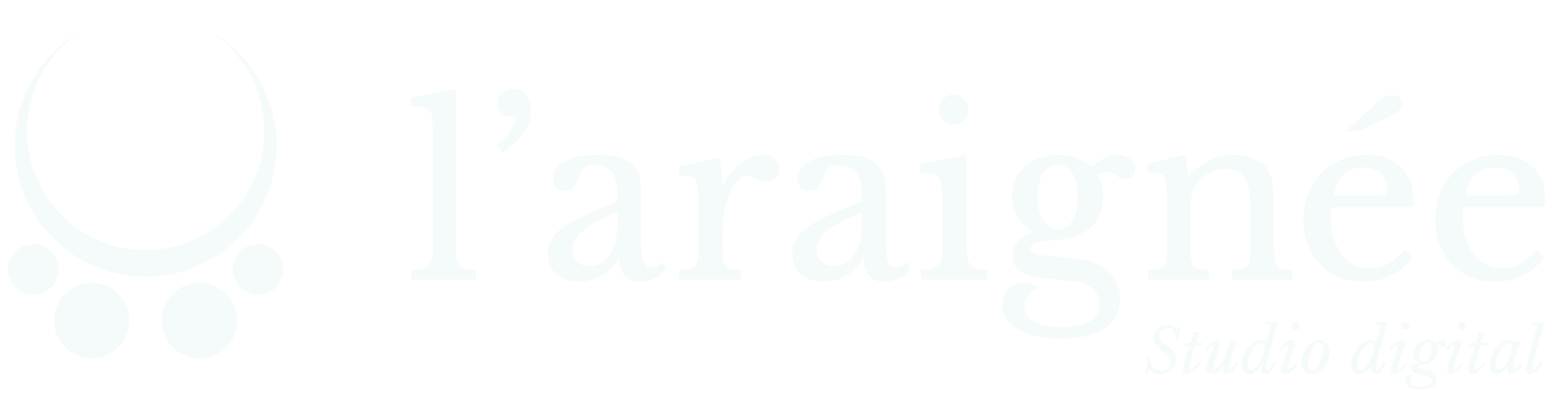 L'araignée - Studio digital Logo