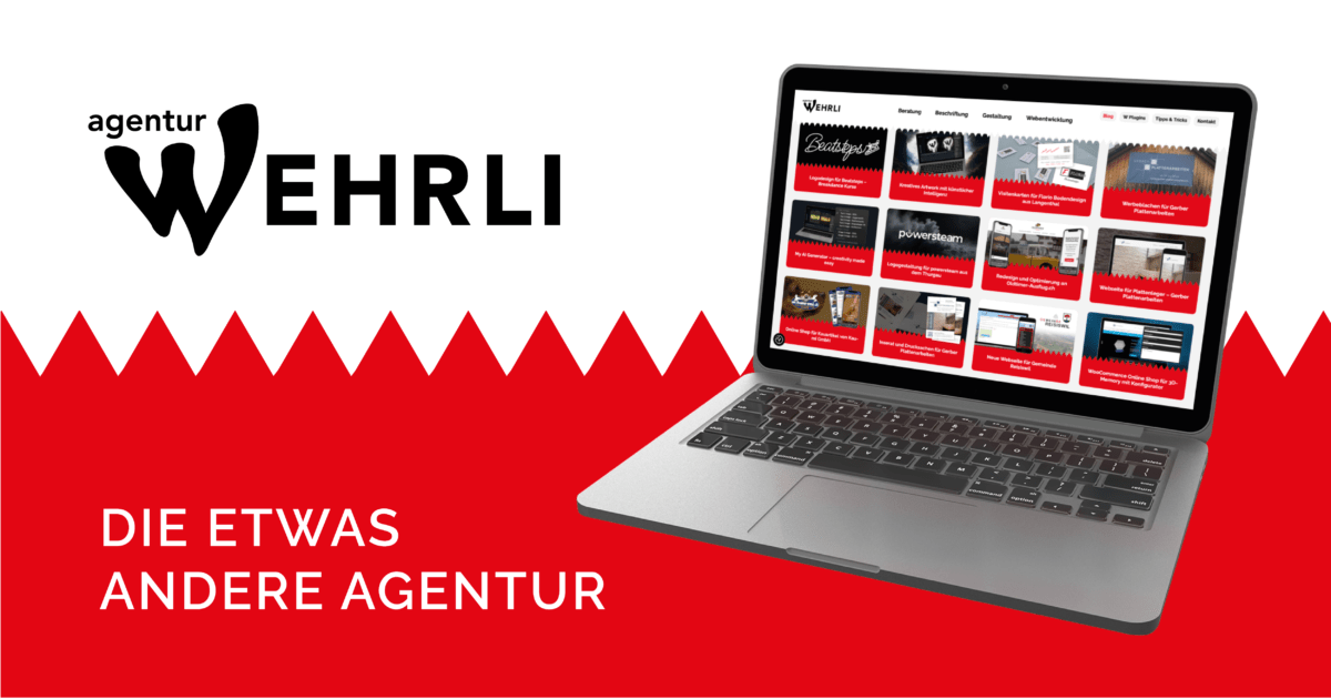 agenturWEHRLI - Webdesign & mehr Logo
