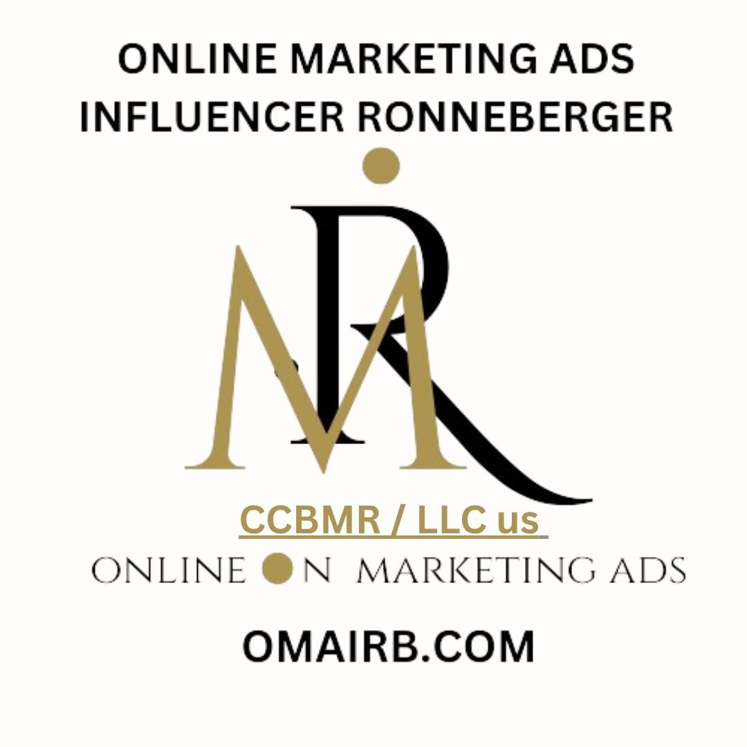 ONLINE MARKETING ADS - INFLUENCER RONNEBERGER Logo