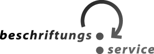 Beschriftungsservice Logo