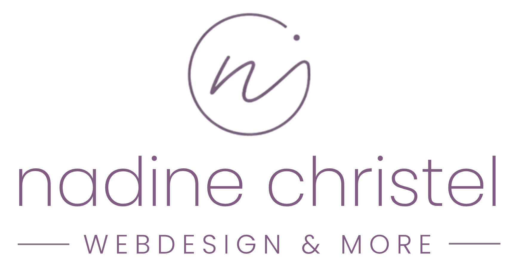 Nadine Christel - Webdesign & more Logo