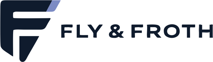Fly & Froth Grafik- & Webdesign Logo
