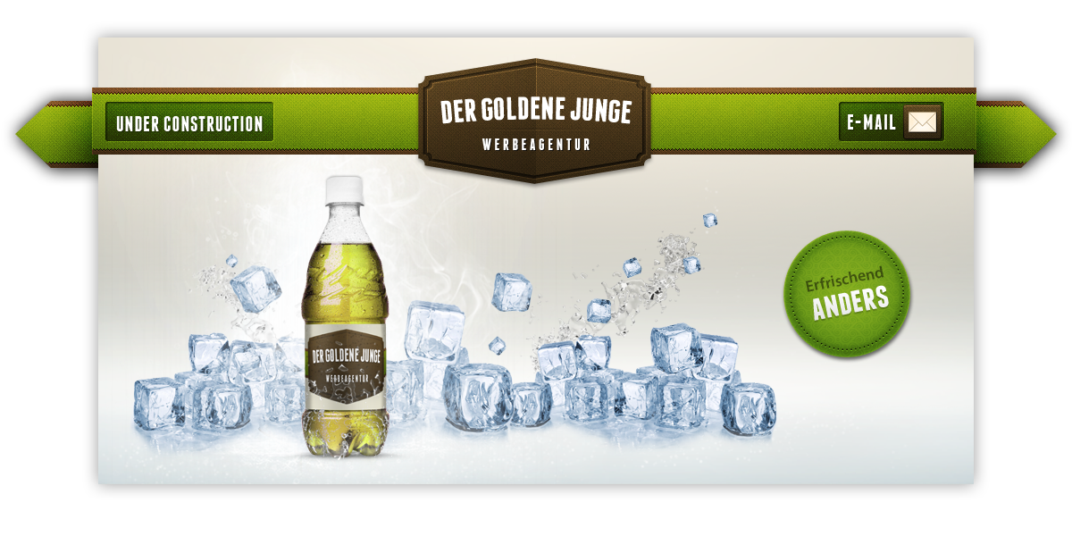DER GOLDENE JUNGE - Werbeagentur & Internetagentur Logo
