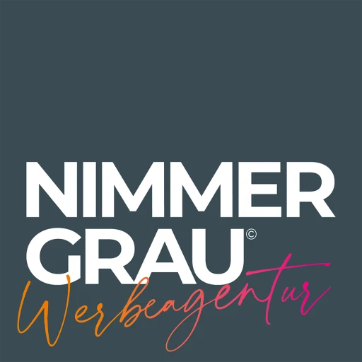 NIMMERGRAU Werbeagentur Logo