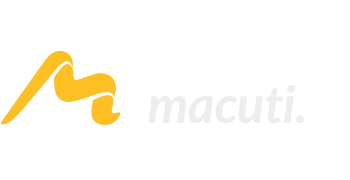 macuti. - Werbung mit Stil. Logo