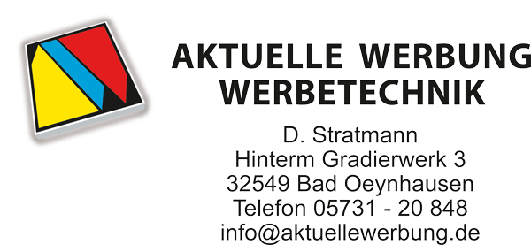 Aktuelle Werbung D. Stratmann Logo