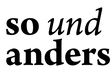 so und anders Logo