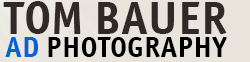 TOM BAUER - Ad Photography: Werbe-, Industrie- und Architekturfotografie Logo