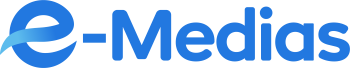 e-Medias | Agence de communication | Jura, Suisse Logo