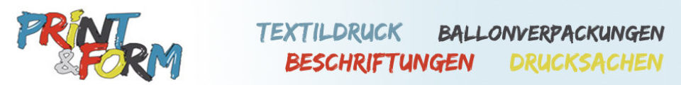 print & form Werbeagentur Logo