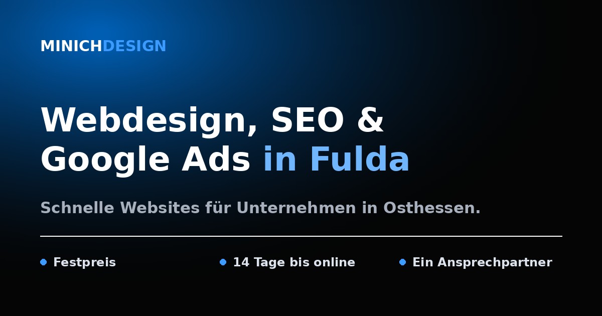 Minich Design Logo