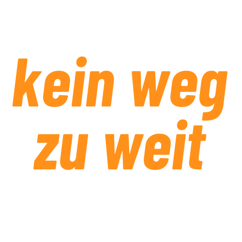kein weg zu weit Logo